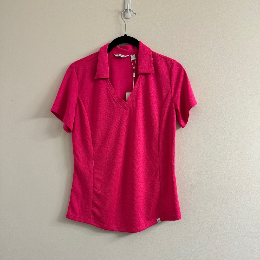Lady Hagan Hot Pink Golf Shirt